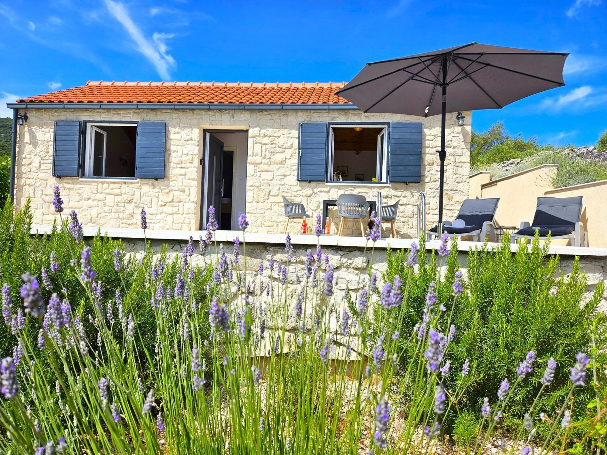 Stone House In Vineyard Villa Račišće Exterior foto